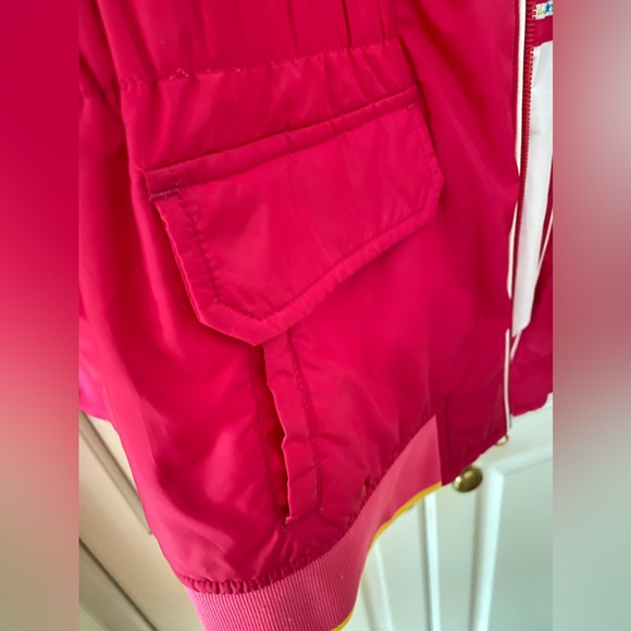 King Gibson Pink Insulated puffy coat Vest Removable sleeves Women's XS Golf - Picture 12 of 12